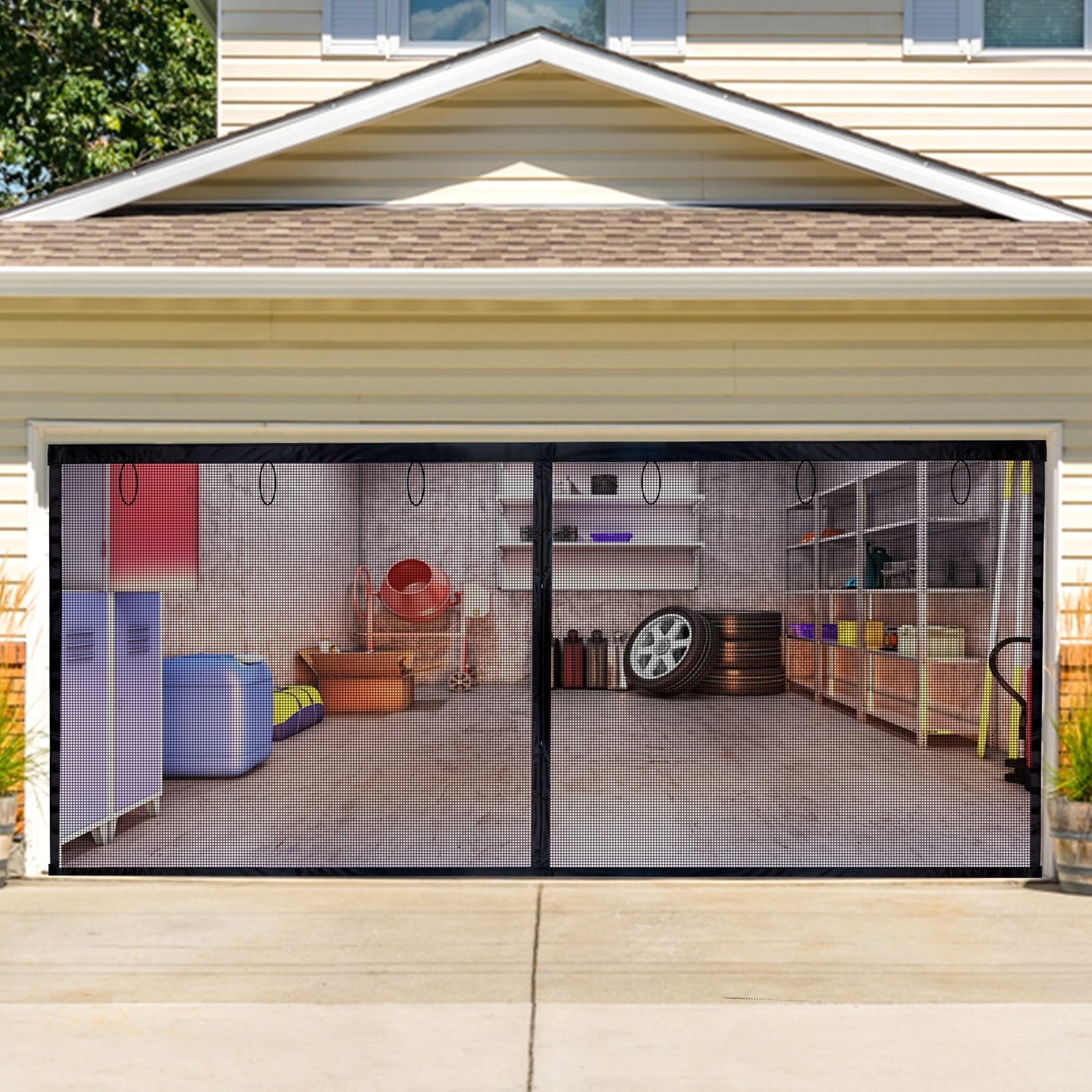 garage door screen repair